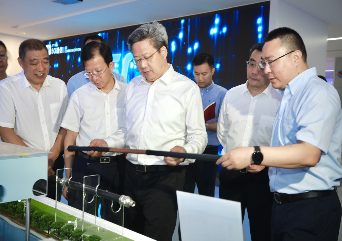 南通市委书记、市长吴新明考察808PAY钱包科技